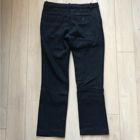 Uniqlo Ines de la Fressange Wool Blend Pinstripe Pants Size 6 - Picture 11 of 12
